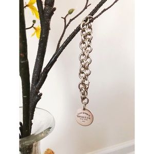 Tiffany & Co circle charm bracelet